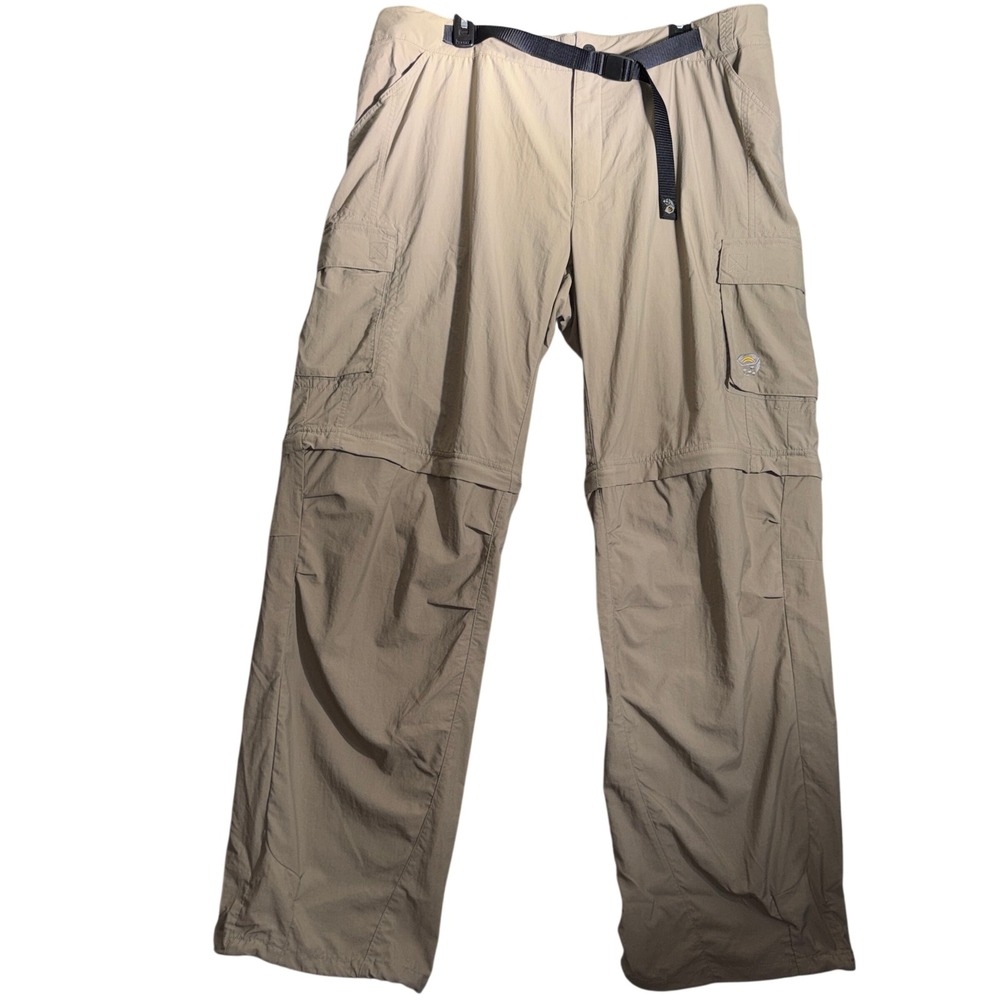 Mountain Hardwear XXL Convertible Cargo‎ Pants Gorpcore Hiking Outdoor Utility